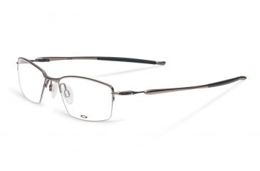 Image of Oakley OX5113-0354 Lizard Eyeglass Frames, Brushed Chrome Frame
