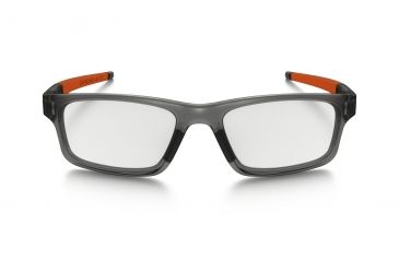 Image of Oakley Crosslink Pitch Bifocal Prescription Eyeglasses, Satin Grey Smoke Frame, OX8037-0652BI