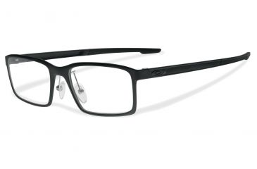 Image of Oakley OX8038-0152 Milestone Eyeglass Frames, Satin Black Frame
