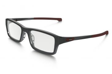 Image of Oakley OX8039-0355 Chamfer Eyeglass Frames, Satin Pavement Frame