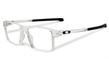 Image of Oakley Chamfer 2 Single Vision Prescription Eyeglasses, Frost Frame, OX8040-0252SV