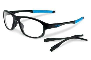 Image of Oakley Crosslink Strike Bifocal Prescription Eyeglasses, Satin Black Frame, OX8048-0156BI