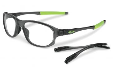 Image of Oakley Crosslink Strike Bifocal Prescription Eyeglasses, Grey Smoke Frame, OX8048-0256BI