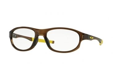 Image of Oakley Crosslink Strike Bifocal Prescription Eyeglasses 804803-54 - Bark Frame