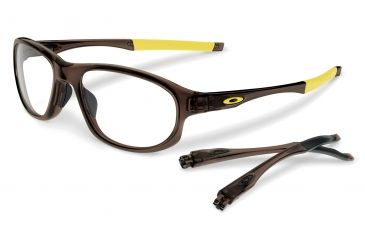 Image of Oakley Crosslink Strike Bifocal Prescription Eyeglasses, Bark Frame, OX8048-0356BI