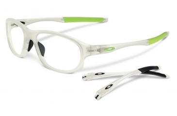 Image of Oakley Crosslink Strike Bifocal Prescription Eyeglasses, Frost Frame, OX8048-0556BI
