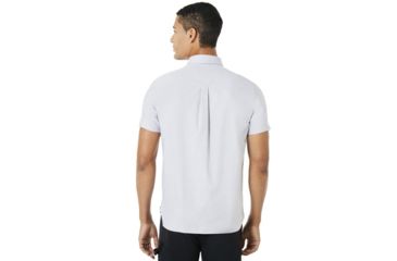 Image of Oakley Oxford Short Sleeve - Mens, Stone Gray, Large 401886-22Y-L