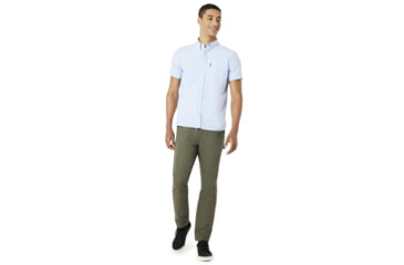 Image of Oakley Oxford Short Sleeve - Mens, Marvel Blue, Large, 401886-6E1-L
