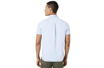 Image of Oakley Oxford Short Sleeve - Mens, Marvel Blue, Large, 401886-6E1-L