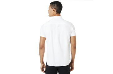 Image of Oakley Oxford Short Sleeve - Mens, White, Small, 401886-100-S