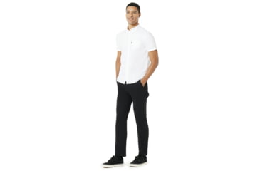 Image of Oakley Oxford Short Sleeve - Mens, White, Small, 401886-100-S