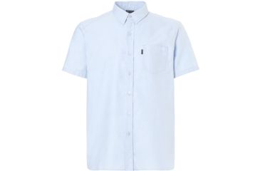 Image of Oakley Oxford Short Sleeve Shirt - Mens, Marvel Blue, Extra Small, 401886-6E1-XS