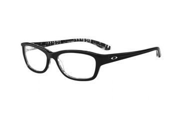 Image of Oakley Paceline Eyeglasses Frame, Size 52 - Black Letterpress OX1067-0152