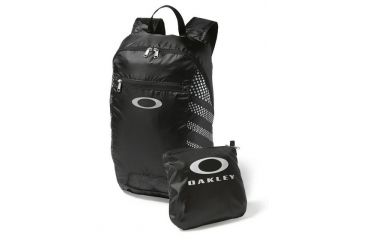 Image of Oakley Packable Backpack,18L,17x11x6in,Black 92732-01K