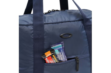 Image of Oakley Packable Duffle Bag - Mens, Foggy Blue, One Size, 921447-6FB-U