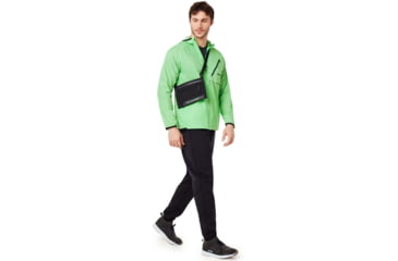 Image of Oakley Packable Jacket - Mens, Laser Green, Extra Small, 412798-73E-XS