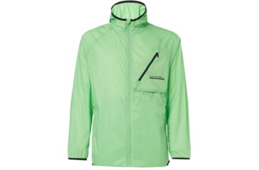 Image of Oakley Packable Jacket - Mens, Laser Green, Extra Small, 412798-73E-XS