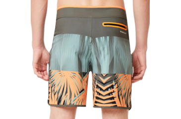 Image of Oakley Palm Geometric Boardshort 19 - Mens, Autumn Glory Palm P, 40, 482566-99A-40