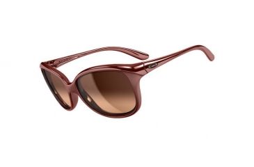 Image of Oakley Pampered Sunglasses, Vino Frame, Dark Brown Gradient Lens OO9160-03