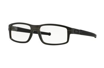 Image of Oakley PANEL OX3153 Eyeglass Frames 315302-53 - Distressed Grey Frame, Clear Lenses