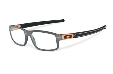 Image of Oakley PANEL OX3153 Eyeglass Frames 315305-53 - Grey Bronze Frame