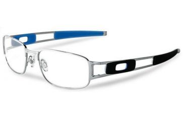 Image of Oakley Paperclip 53mm Chrome Progressive Vision Prescription Eyeglasses OX3114-0453