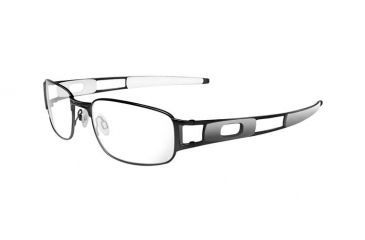 Image of Oakley Paperclip 55mm Satin Black Men's Bifocal Progressive Prescription Glasses  OX3114-0155