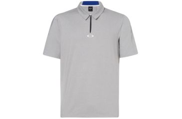 Image of Oakley Perf Ellipse Golf Polo Short Sleeve - Mens, Granite Heather, 2XL, 434340-24L-XXL