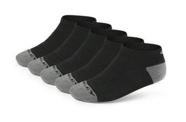 Image of Oakley Performance Basic Low Cut Sock 5 Pack, Black, Medium 93233-001-MD