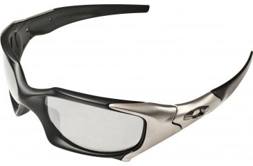Image of Oakley Pit Boss Matte Black /Ti Frame w/ Black Iridium Polarized Lenses Men's Sunglasses 03-303