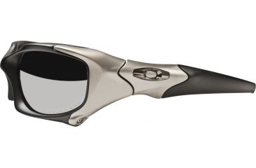 Image of Oakley Pit Boss Matte Black /Ti Frame w/ Black Iridium Polarized Lenses Men's Sunglasses 03-303