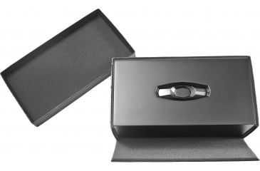 Image of Oakley Pit Boss Matte Black /Ti Frame w/ Black Iridium Polarized Lenses Men's Sunglasses 03-303