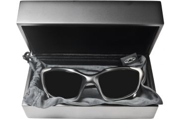 Image of Oakley Pit Boss Matte Black /Ti Frame w/ Black Iridium Polarized Lenses Men's Sunglasses 03-303