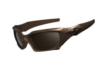 Image of Oakley Pit Boss Matte Rootbeer/Bronz Frame w/ Tungsten Iridium Polarized Lenses Men's Sunglasses 03-305