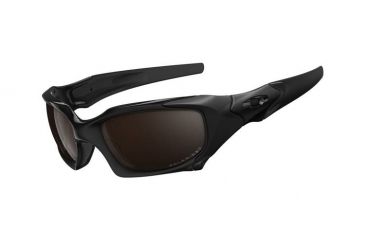 Image of Oakley Pit Boss Polished Black /Gnmt Frame w/ VR28 Black Iridium Polarized Lenses Men's Sunglasses 03-304