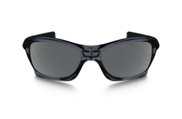 Image of Oakley Pit Bull Asian OO9161 Sunglasses 916102-57 - Crystal Black Frame, Black Iridium Lenses