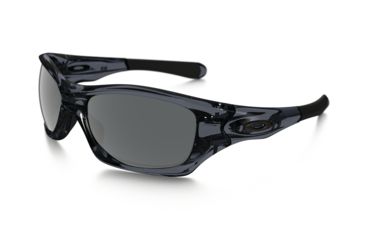 Image of Oakley Pit Bull Asian OO9161 Sunglasses 916102-57 - Crystal Black Frame, Black Iridium Lenses