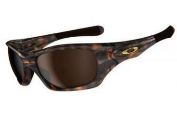 Image of Oakley Pit Bull Single Vision Prescription Sunglasses - Brown Tortoise Frame OO9127-01