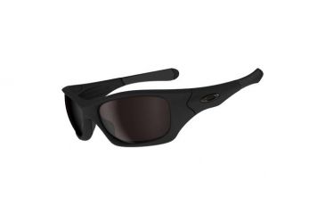 Image of Oakley Pit Bull Single Vision Prescription Sunglasses - Matte Black Frame OO9127-04