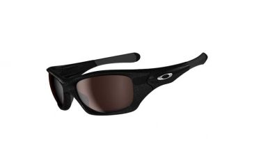 Image of Oakley Pit Bull Single Vision Prescription Sunglasses - Metallic Black Frame OO9127-05