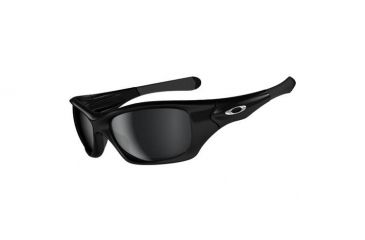 Image of Oakley Pit Bull Single Vision Prescription Sunglasses - Polished Black Frame OO9127-09