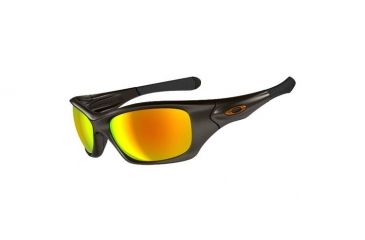 Image of Oakley Pit Bull Sunglasses - Gunmetal FMJ Frame w/ Fire Iridium Lenses OO9127-03