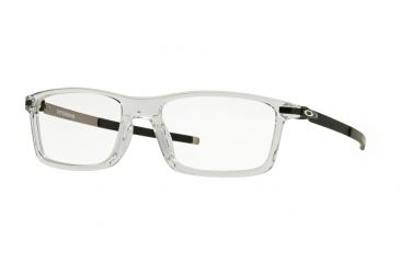 Image of Oakley PITCHMAN OX8050 Progressive Prescription Eyeglasses 805002-55 - Clear Frame