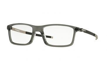 Image of Oakley PITCHMAN OX8050 Progressive Prescription Eyeglasses 805006-55 - Grey Smoke Frame