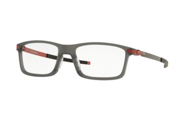 Image of Oakley PITCHMAN OX8050 Progressive Prescription Eyeglasses, 55mm, Matte Grey Smoke, OX8050-805013-55-PRO