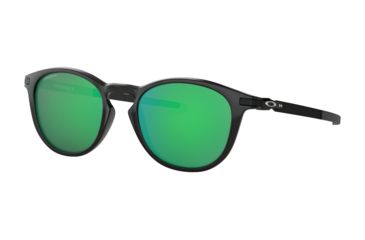 Image of Oakley PITCHMAN R OO9439 Sunglasses 943903-50 - Black Ink Frame, Prizm Jade Lenses