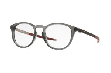 Image of Oakley PITCHMAN R OX8105 Bifocal Prescription Eyeglasses 810502-50 - Grey Smoke Frame