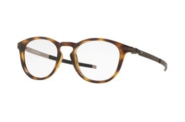 Image of Oakley PITCHMAN R OX8105 Bifocal Prescription Eyeglasses 810503-50 - Brown Tortoise Frame