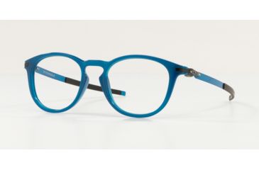 Image of Oakley PITCHMAN R OX8105 Bifocal Prescription Eyeglasses, 50mm, Trans Azure, OX8105-810510-50-BI