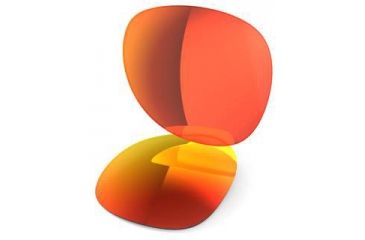 Image of Oakley Plaintiff Replacement Lenses, Ruby Iridium 43-383
